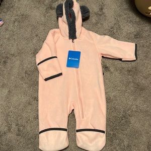 NWT Kids Columbia bunting suit